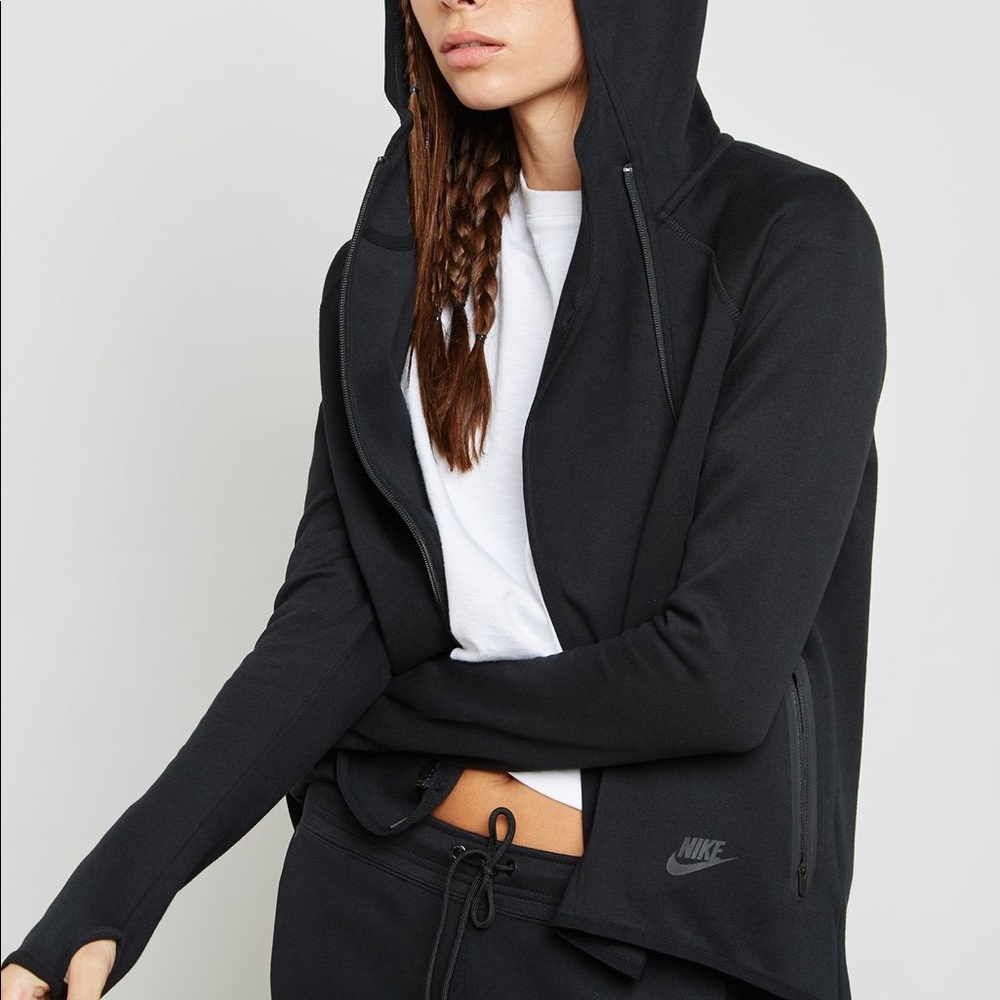 Nike sportswear tech fleece cape hoodie